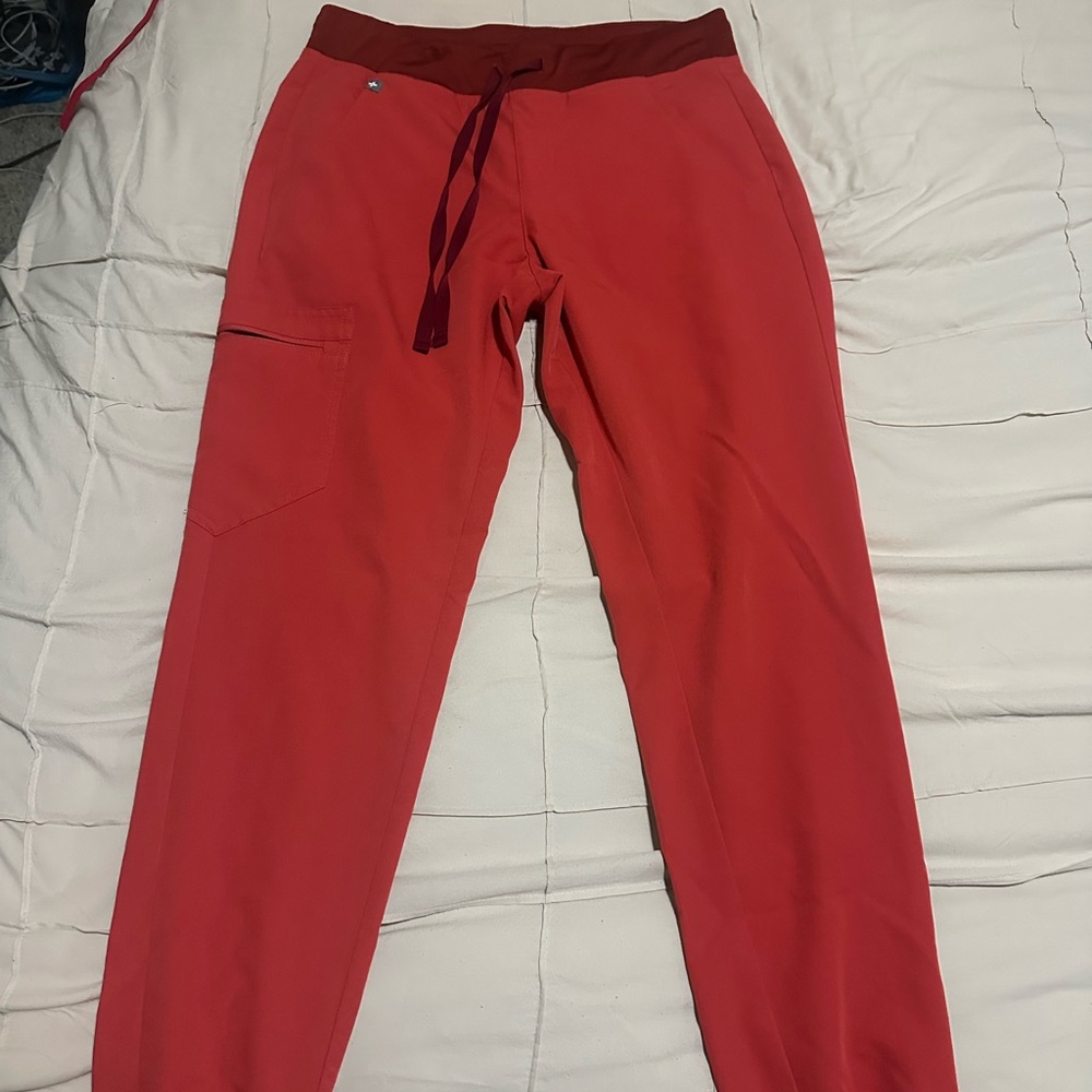 Figs Women's Red Joggers
